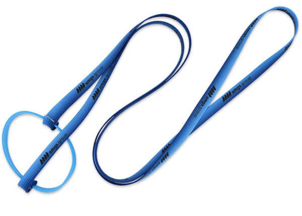 Custom Water Bottle Holder Lanyard. Stylish water bottle holder lanyard with a sublimation printed design, perfect for events and festivals.