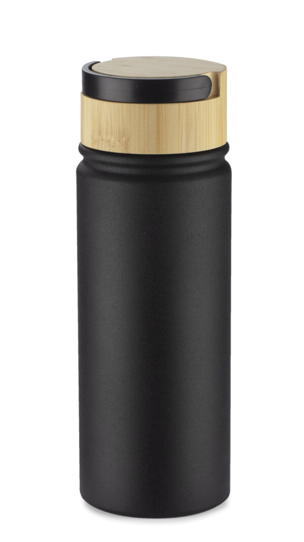 Promotional thermal bottle with logo - KAMI 550 ml with logo engraving option, ideal for branding and personalization.