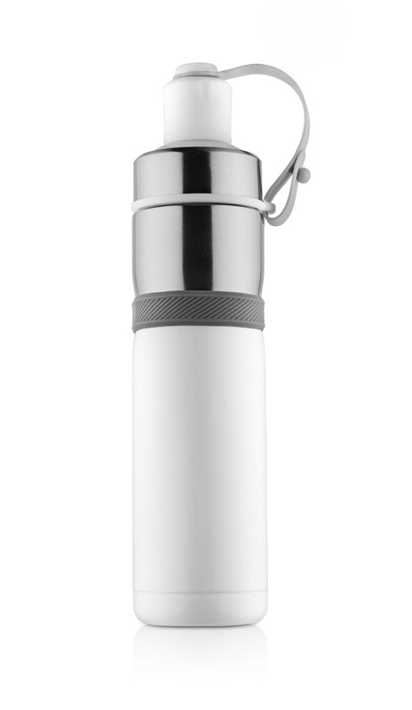 Promotional sport bottle BREEZE 500 ml with logo – vacuum insulated stainless steel corporate gift.
