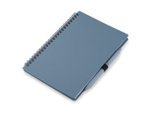 Promozionale blocco note A5 con Penna design ecologico personalizzabile con logo.