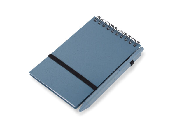 Promotional A6 Notebook TRESA with Pen, eco-friendly design with logo branding option.