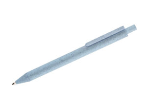Eco promotional ball pen REVI made of wheat straw plastic, customizable with logo printing.