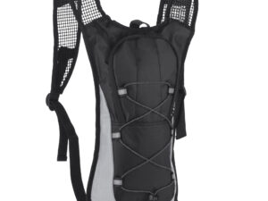 Bicycle Backpack RODE with logo branding, made of durable polyester with reflective details.