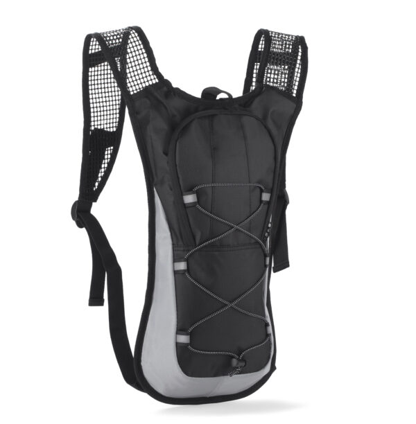 Bicycle Backpack RODE with logo branding, made of durable polyester with reflective details.