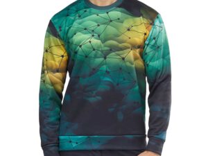 Custom Thermoactive Sweatshirt with full sublimation branding. AMGS Group.